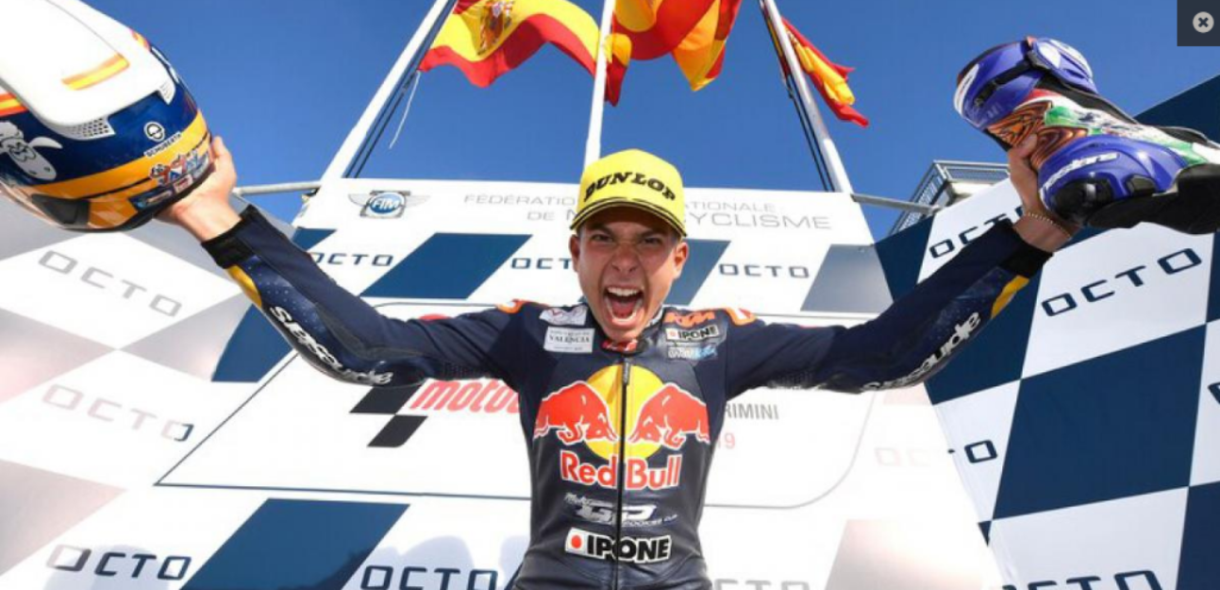 Carlos Tatay se proclama Campeón de la Red Bull MotoGP Rookies Cup 2019