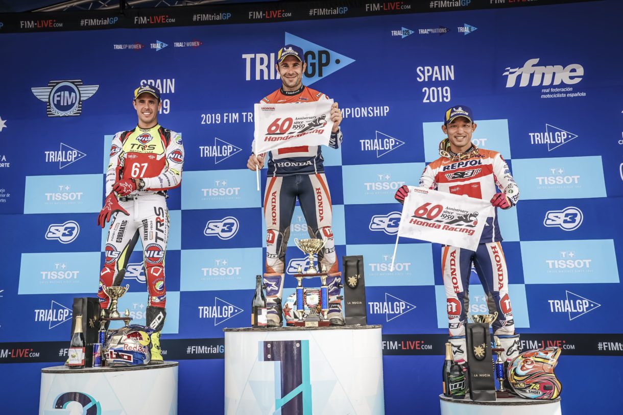 Toni Bou completa una temporada perfecta del Mundial TrialGP 2019 en La Nucía