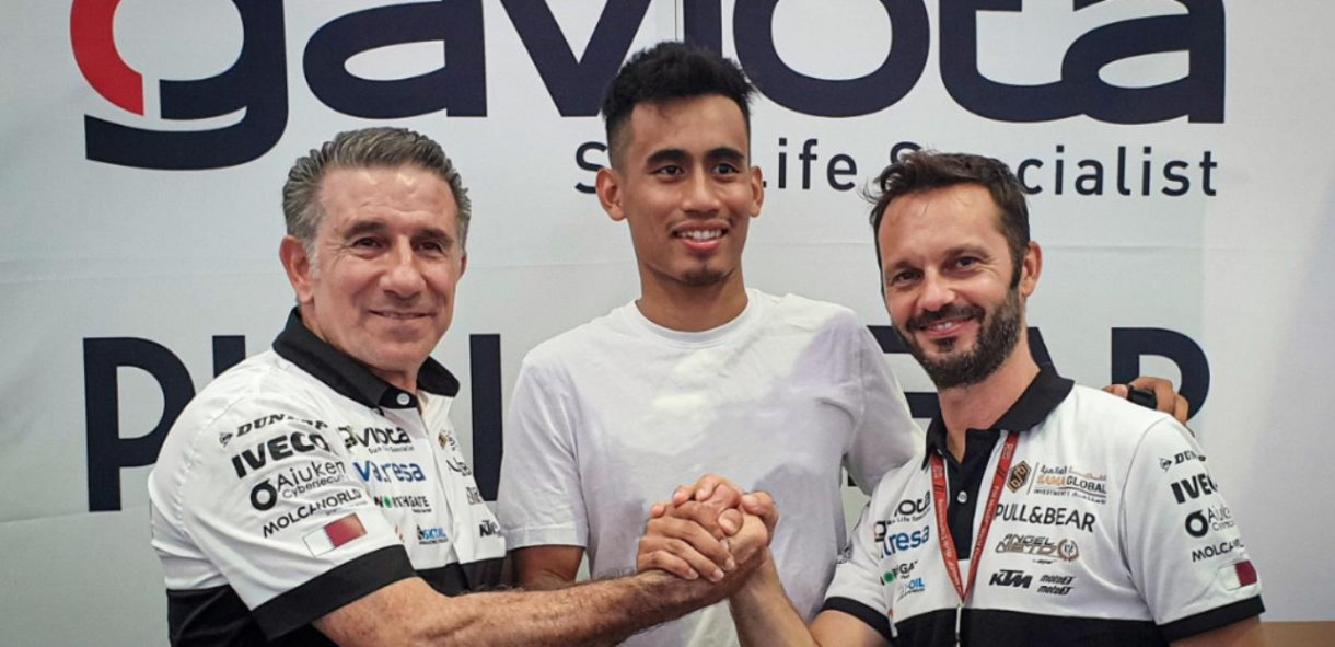 Hafizh Syahrin vuelve a Moto2 de la mano del Ángel Nieto Team para 2020