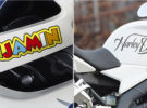 Personaliza tu moto con pegatinas de cualquier temática prediseñadas o hechas por ti