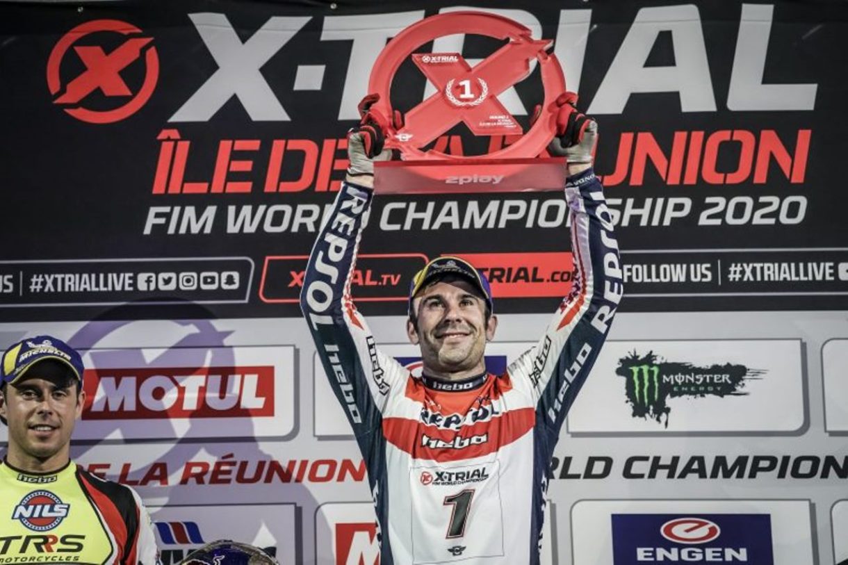 Toni Bou gana la primera cita del Mundial X-Trial 2020 en La Reunión