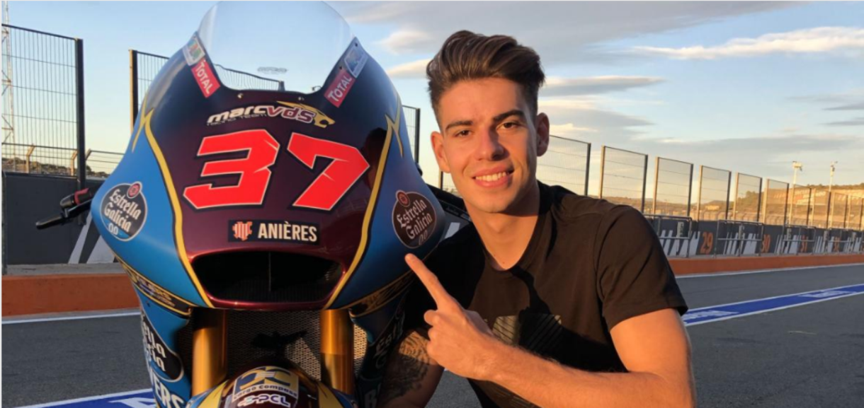 Augusto Fernández es el nuevo piloto del Marc VDS Racing Moto2 para 2020