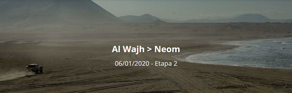 Dakar 2020: Etapa 2: Al Wajh > Neom