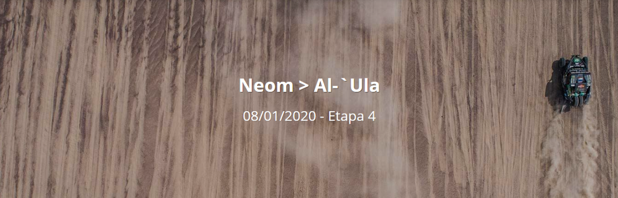 Dakar 2020: Etapa 4: Neom > Al-`Ula