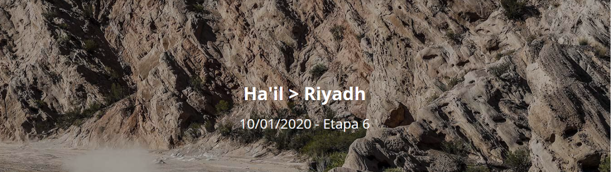Dakar 2020: Etapa 6: Ha’il > Riyadh