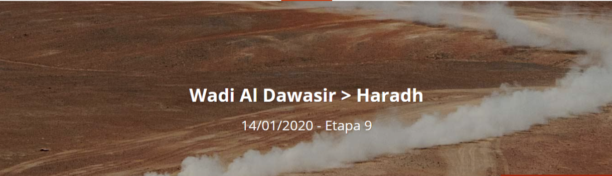 Dakar 2020: Etapa 9: Wadi Al Dawasir > Haradh