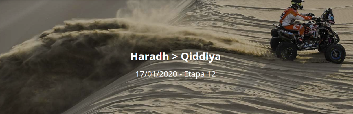 Dakar 2020: Etapa 12: Haradh > Qiddiya