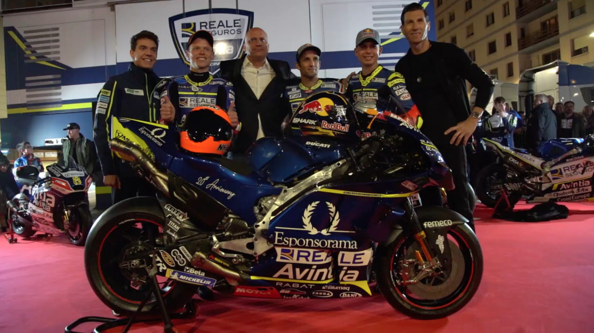 El equipo Reale Avintia Racing Team presenta sus equipos para 2020