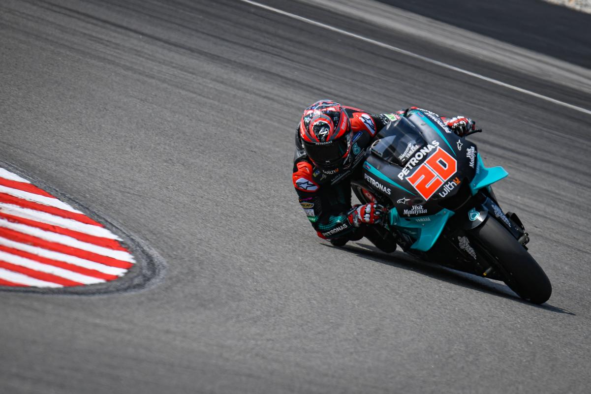 Fabio Quartararo domina el test MotoGP 2020 en Sepang