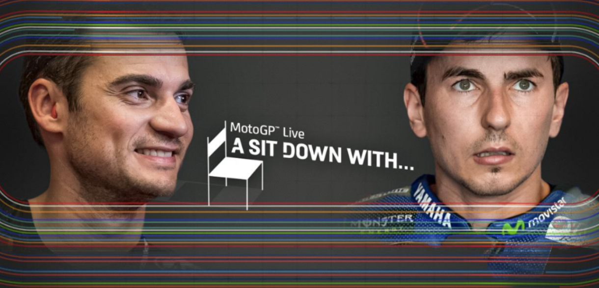 Dani Pedrosa y Jorge Lorenzo juntos en el programa de MotoGP “A sit down with“