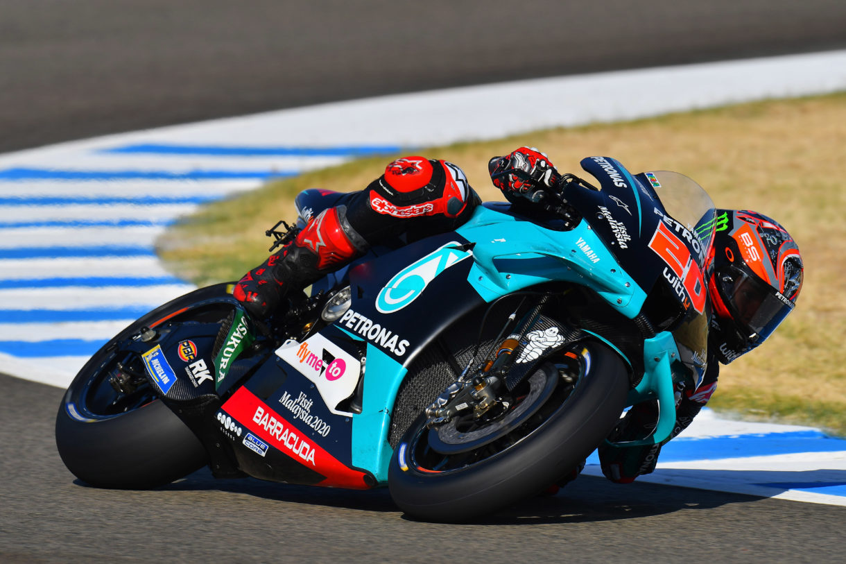 Fabio Quartararo marca la pole de MotoGP en Jerez, Viñales 2º y Marc Márquez 3º