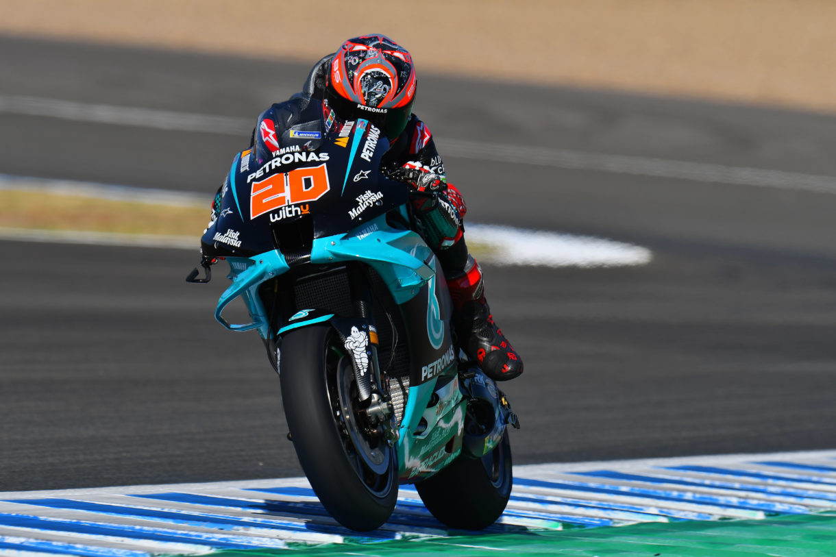 Fabio Quartararo controla la carrera en Jerez y logra su primer triunfo en MotoGP