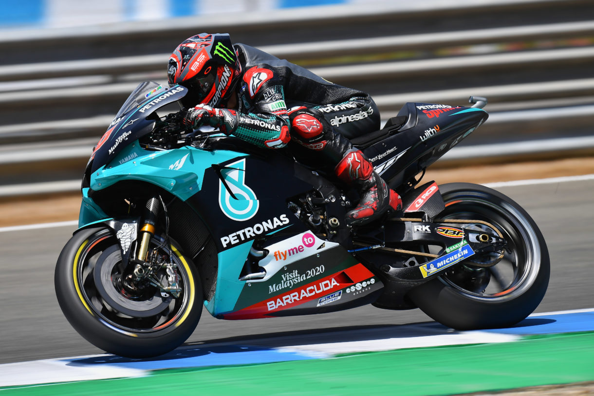 Fabio Quartararo logra la pole de MotoGP del GP Andalucía, Viñales 2º y Bagnaia 3º