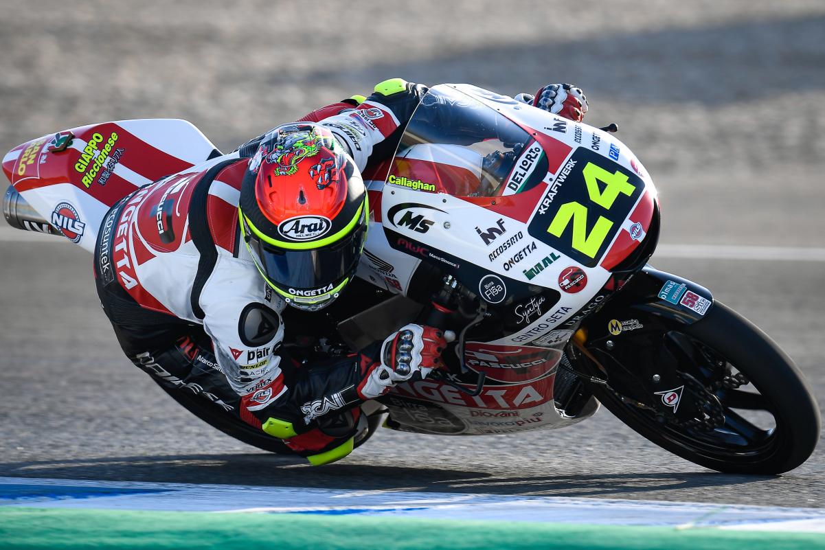 Tatsuki Suzuki marca la pole de Moto3 del GP Andalucía en Jerez