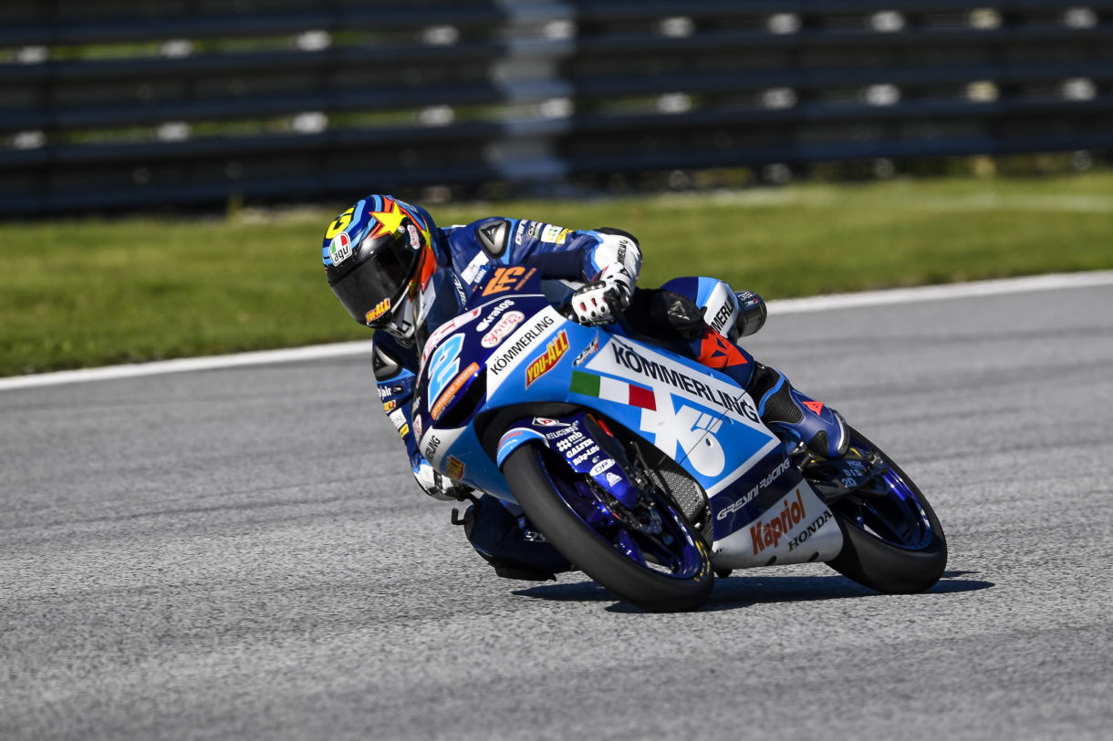 Gabriel Rodrigo marca la pole del Mundial de Moto3 en el Circuito de Austria