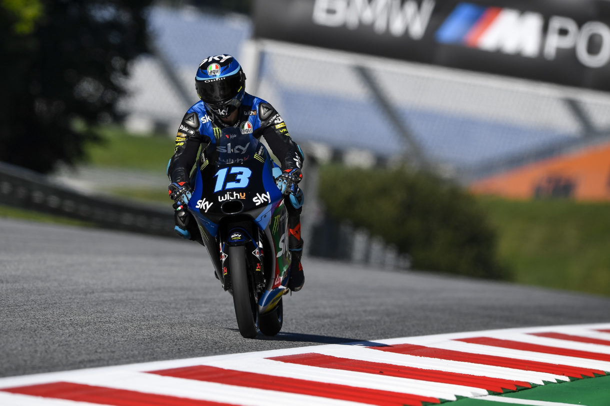 Celestino Vietti gana su primera carrera del Mundial de Moto3 en Austria