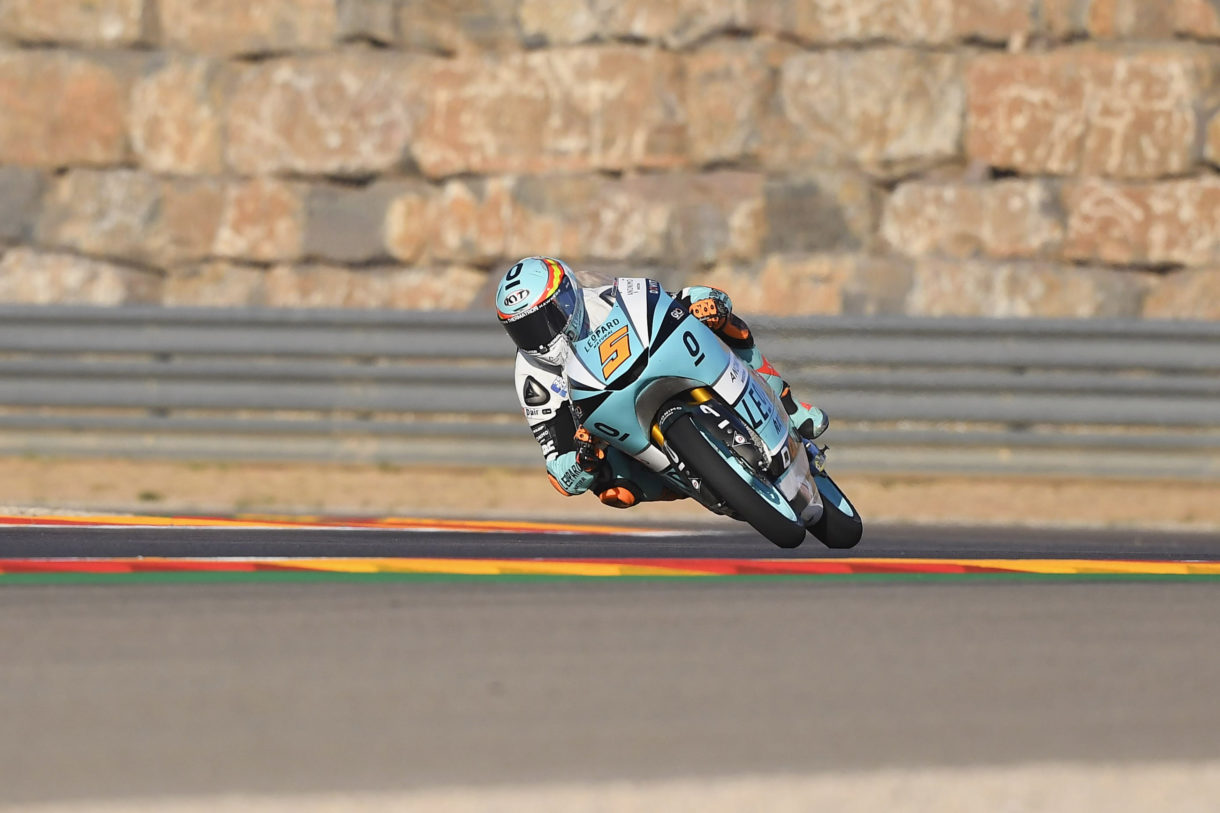 Jaume Masiá triunfa en una carrera trepidante del Mundial Moto3 en Motorland Aragón, Binder 2º y Fernández 3º