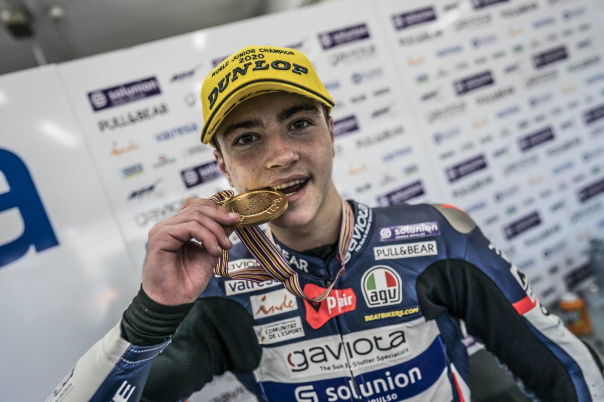 Izán Guevara dará el salto al Mundial de Moto3 en 2021 con el Aspar Team