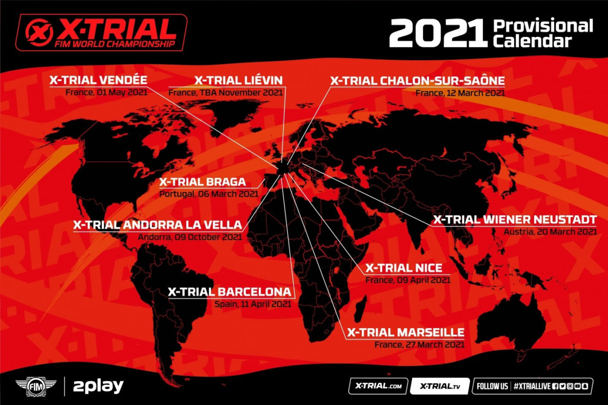 El Mundial X-Trial Indoor 2021 llegará a Barcelona en Abril