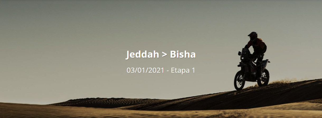 Dakar 2021: Etapa 1: Jeddah > Bisha