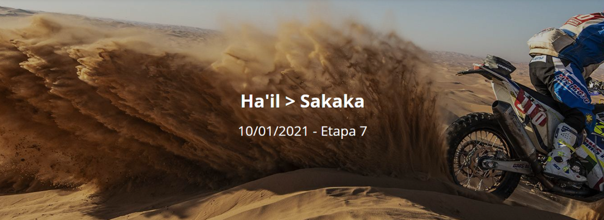 Dakar 2021: Etapa 7: Ha’il > Sakaka