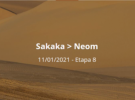 Dakar 2021: Etapa 8: Sakaka > Neom