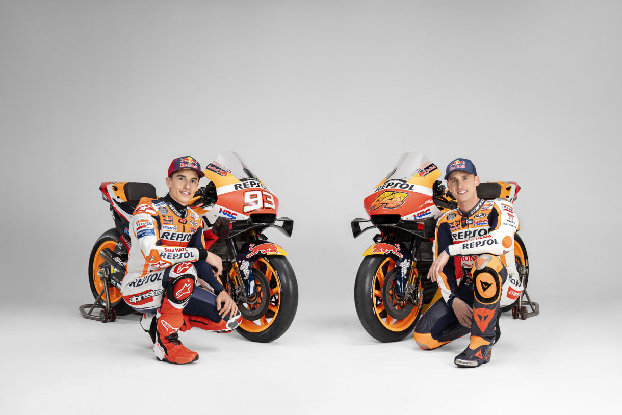 Presentación del equipo Repsol Honda MotoGP 2021 con Pol Espargaró y Marc Márquez