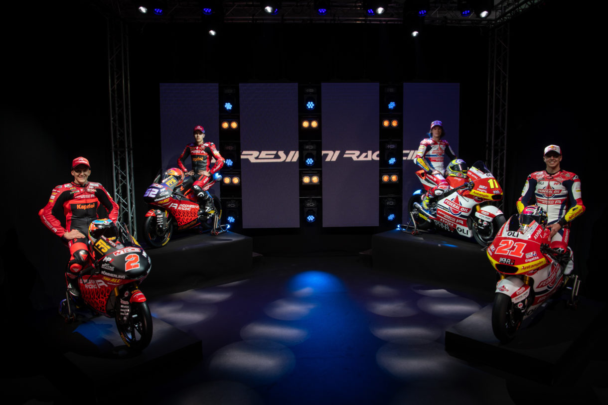 Gresini Racing presenta sus equipos Moto2 y Moto3 para 2021