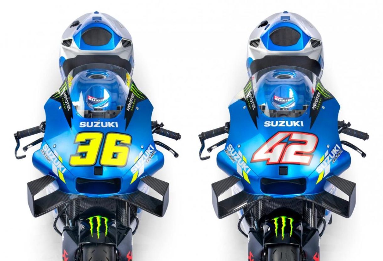 Presentación del equipo Suzuki MotoGP con Joan Mir y Álex Rins