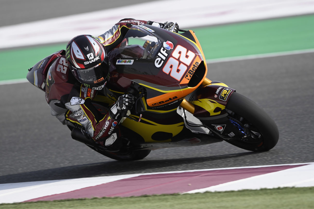 Jaume Masià y Sam Lowes los mejores del test Moto3 y Moto2 en Qatar 2021