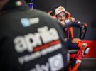 Andrea Dovizioso y Aprilia Racing siguen trabajando en su máquina RS-GP
