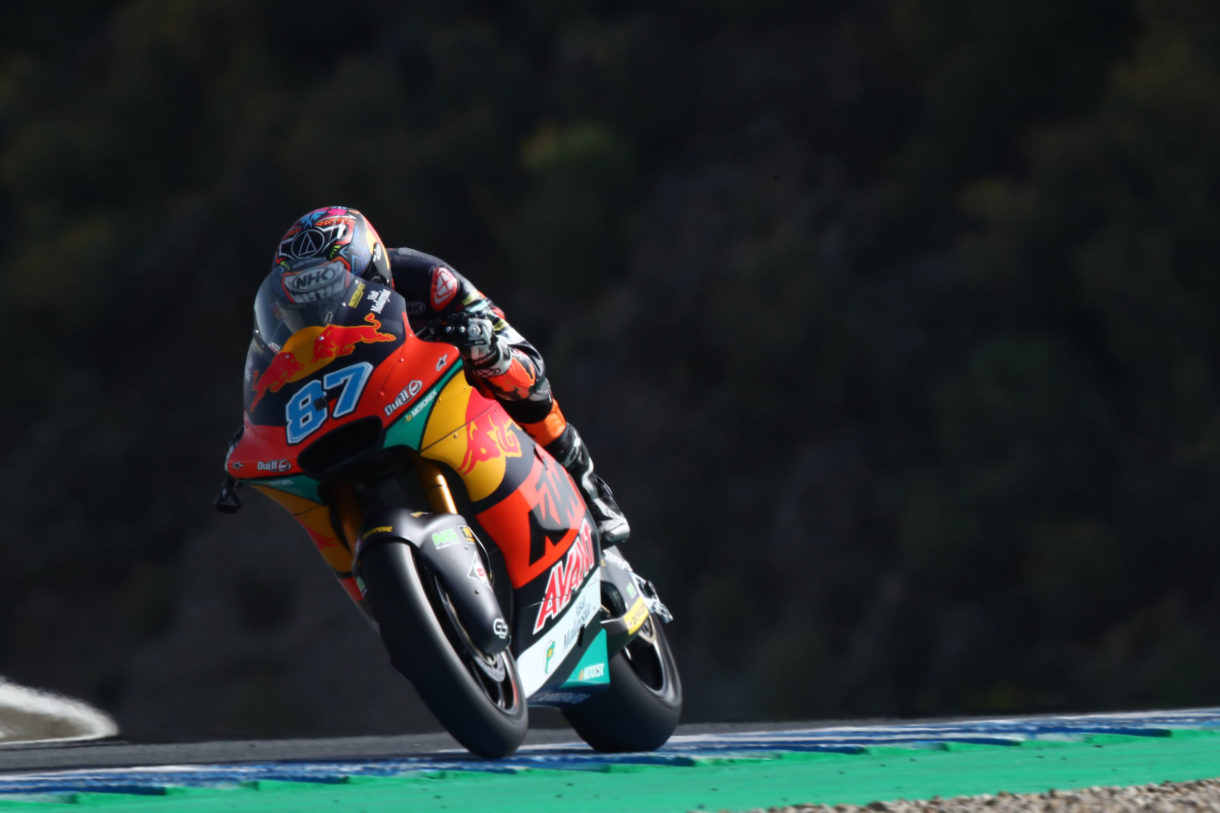 Remy Gardner consigue la pole position del Mundial de Moto2 en Jerez, Di Giannantonio 2º y 3º Bezzecchi