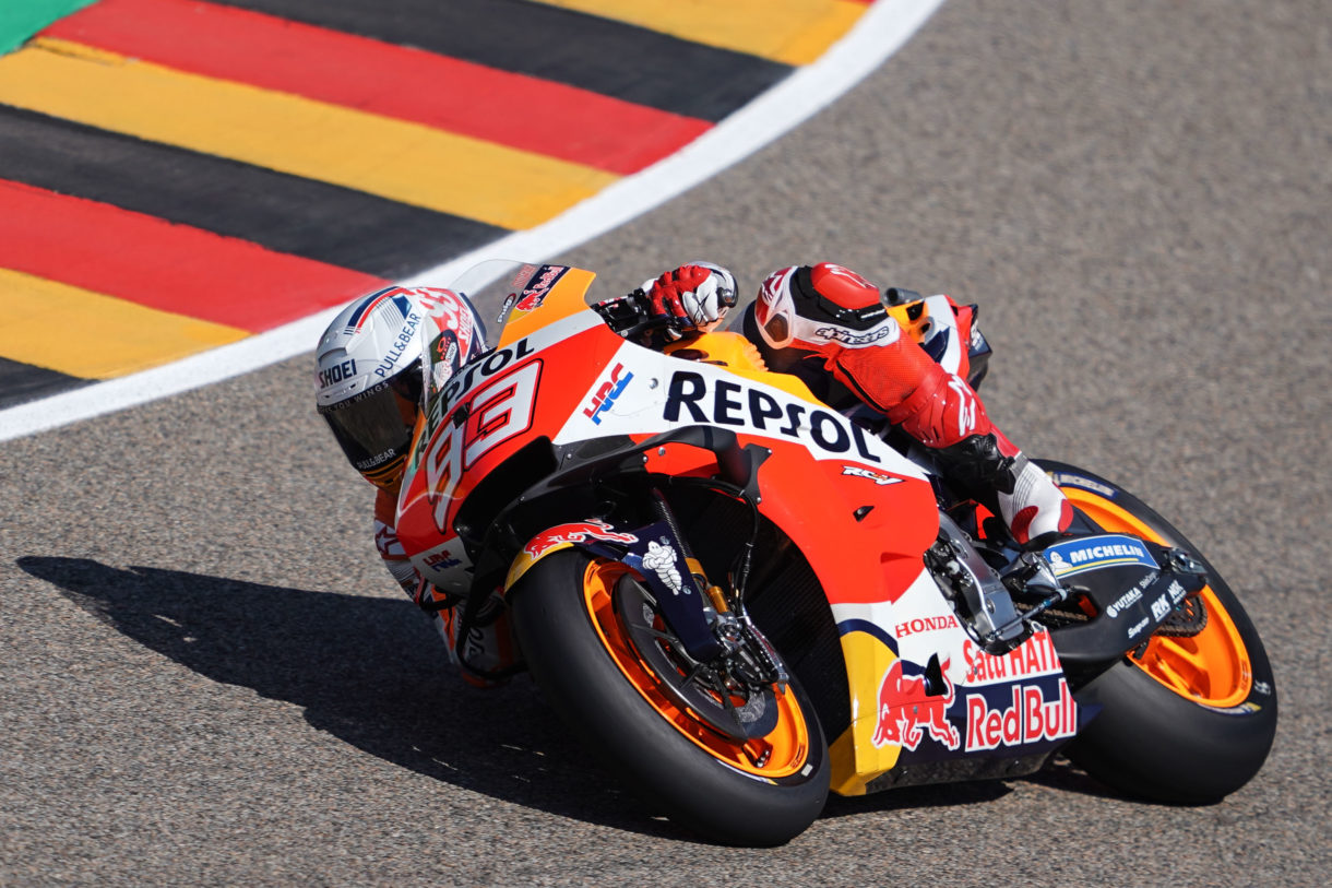 Marc Márquez triunfa en la carrera de MotoGP y vuelve a ganar en Sachsenring