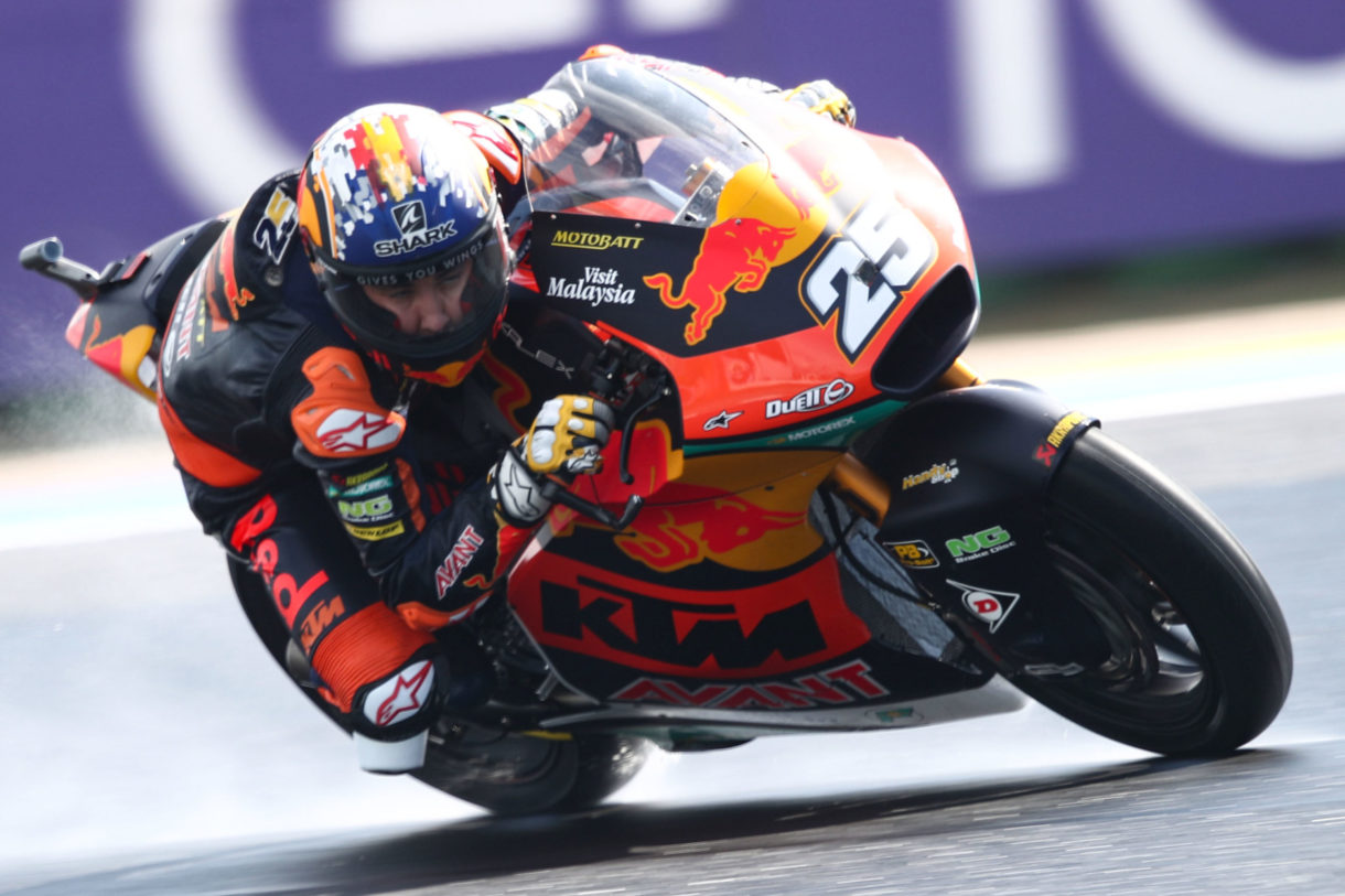 Raúl Fernández logra la pole position del Mundial de Moto2 en Misano