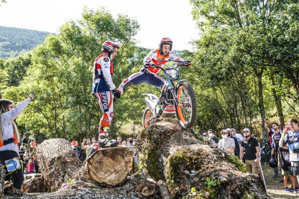 El piloto Toni Bou marca doblete de TrialGP en Pobladura de las Regueras