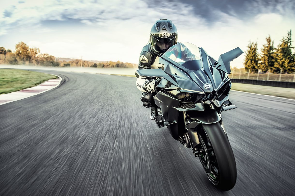 La marca Kawasaki nos muestra su Ninja H2R 2022