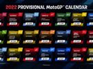 Calendario provisional del Mundial de MotoGP 2022