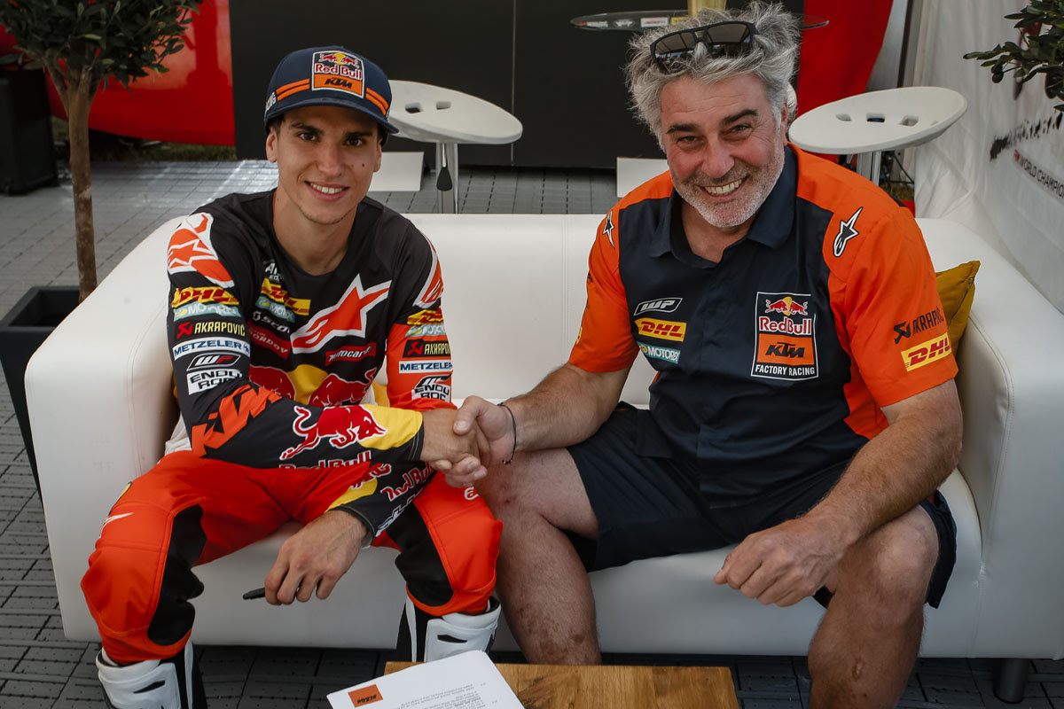 Josep García renueva por dos años su contrato con KTM