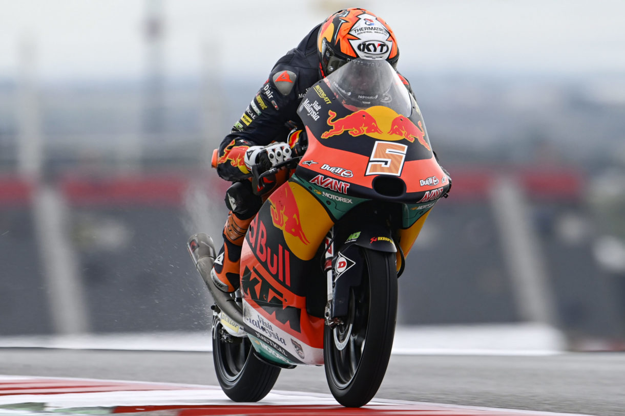 Jaume Masia consigue la pole position del Mundial de Moto3 en Austin