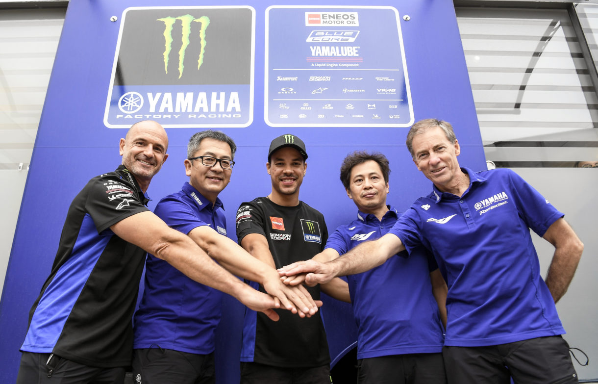 Franco Morbidelli y el equipo oficial de Yamaha unidos en MotoGP hasta 2023