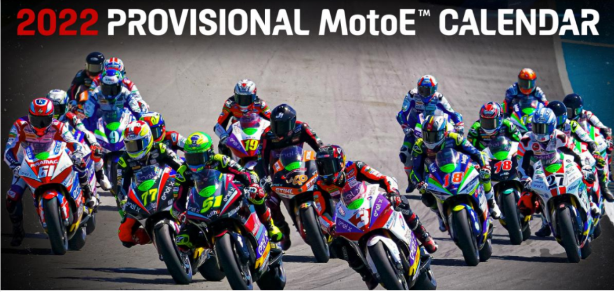 Calendario provisional para la Copa FIM Enel MotoE 2022