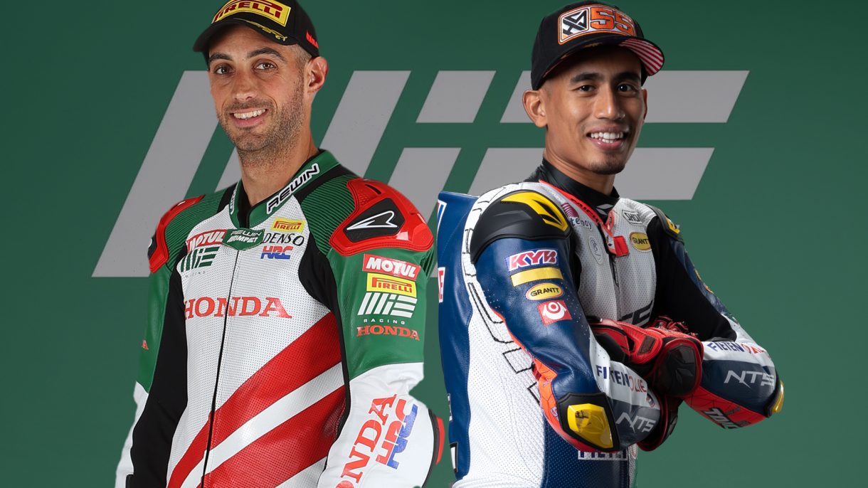 El equipo MIE Racing Honda contará con Mercado y Syahrin para SBK 2022