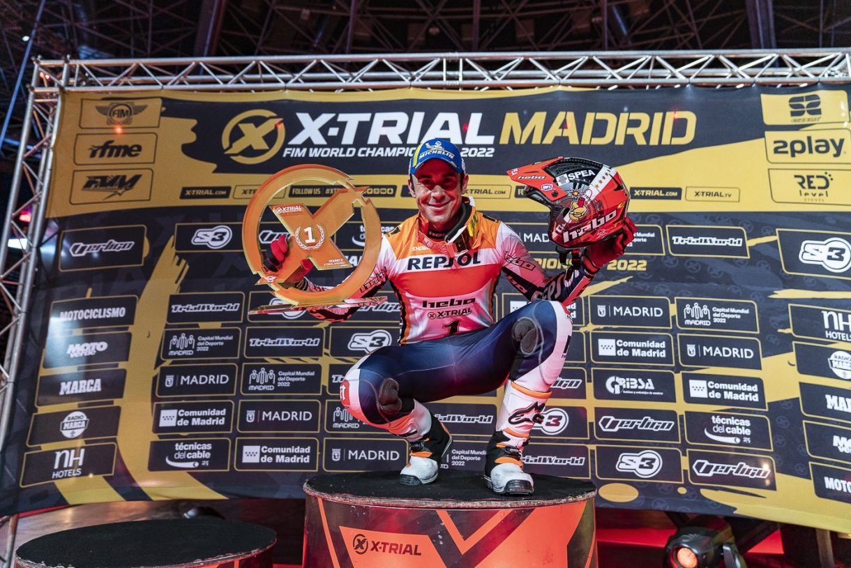 Toni Bou gana la tercera cita del Mundial X-Trial en Madrid