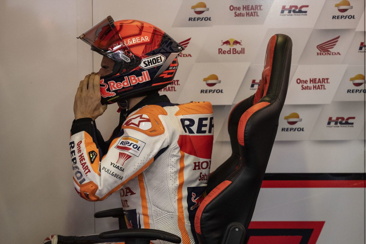 Marc Márquez sigue evolucionando favorablemente y le podríamos ver en el test MotoGP de Misano