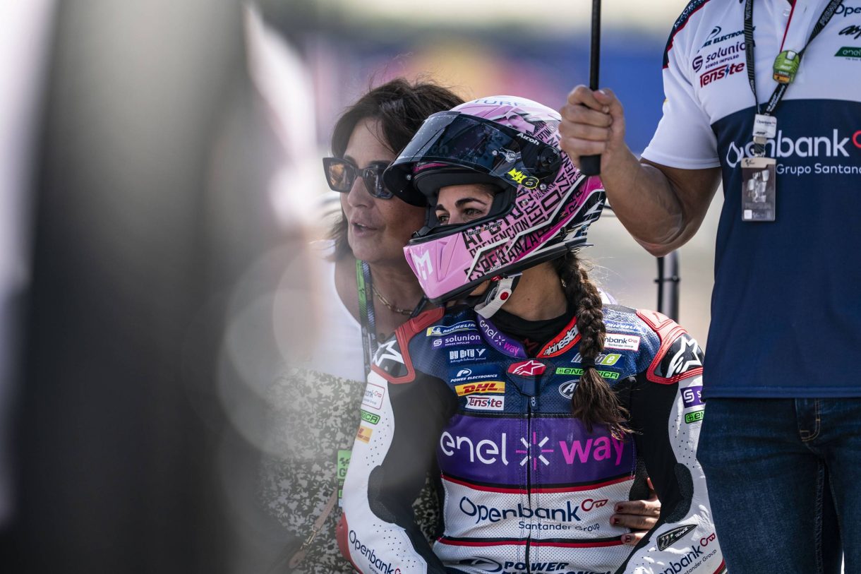 María Herrera participará como wild card de Moto3 en Motorland Aragón