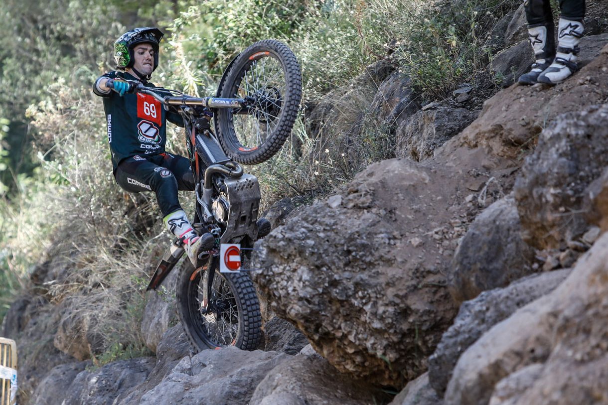 Jaime Busto gana la tercera cita del Campeonato de España de Trial en Camprodón