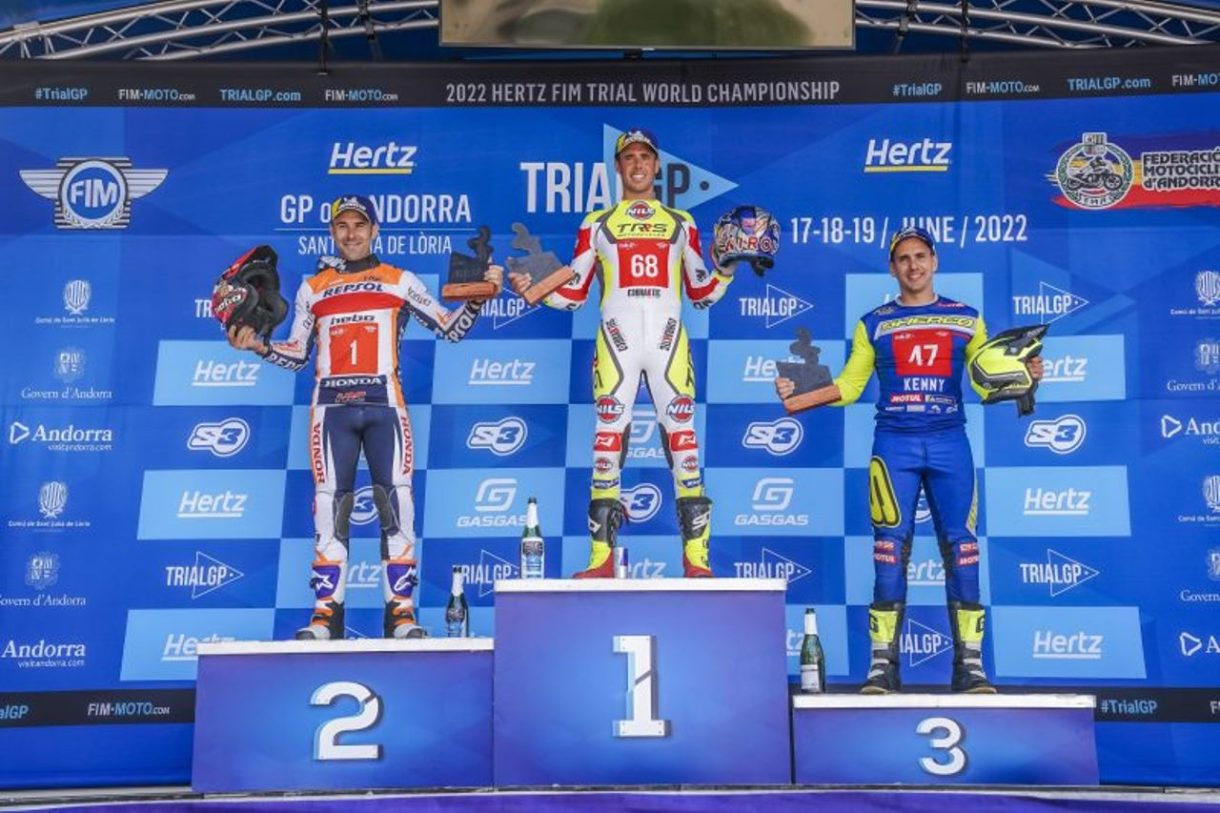 Adam Raga y Toni Bou ganan la cita del Mundial TrialGP en Andorra