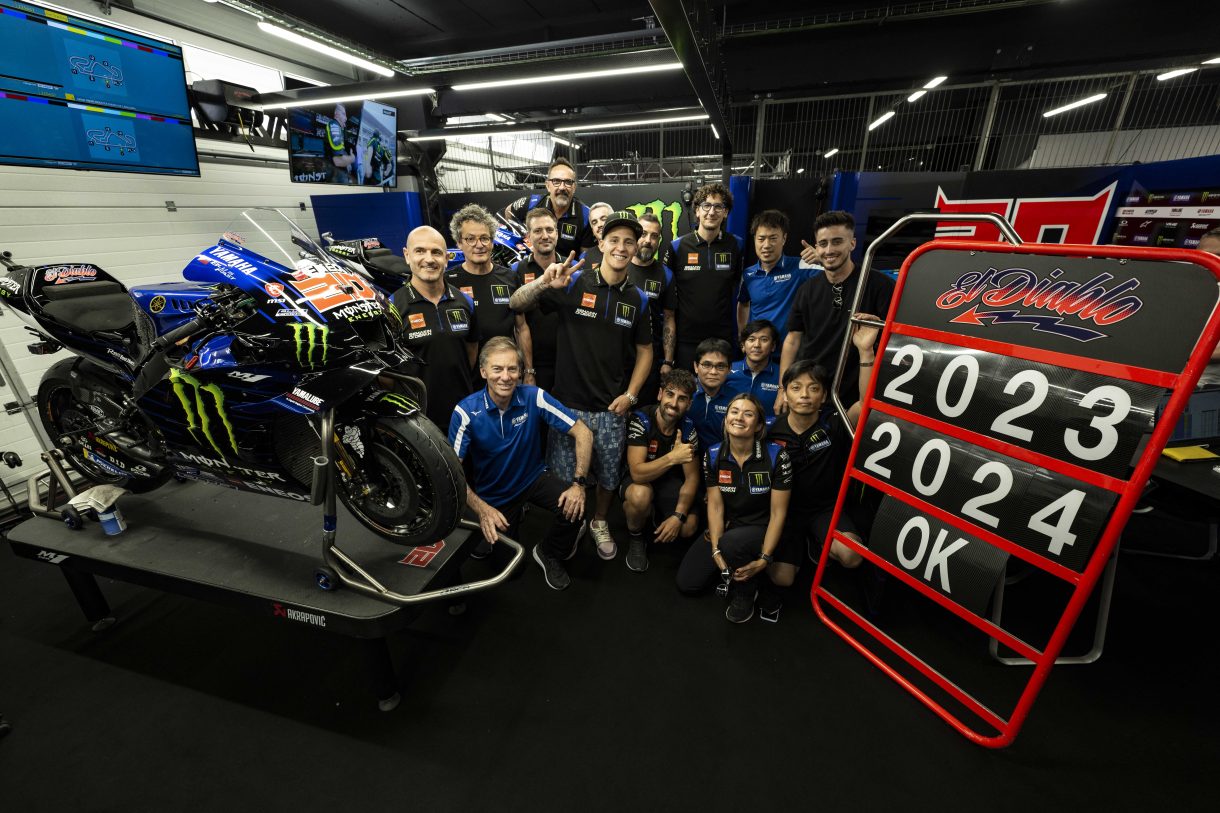 Fabio Quartararo y Yamaha renuevan en MotoGP hasta 2024