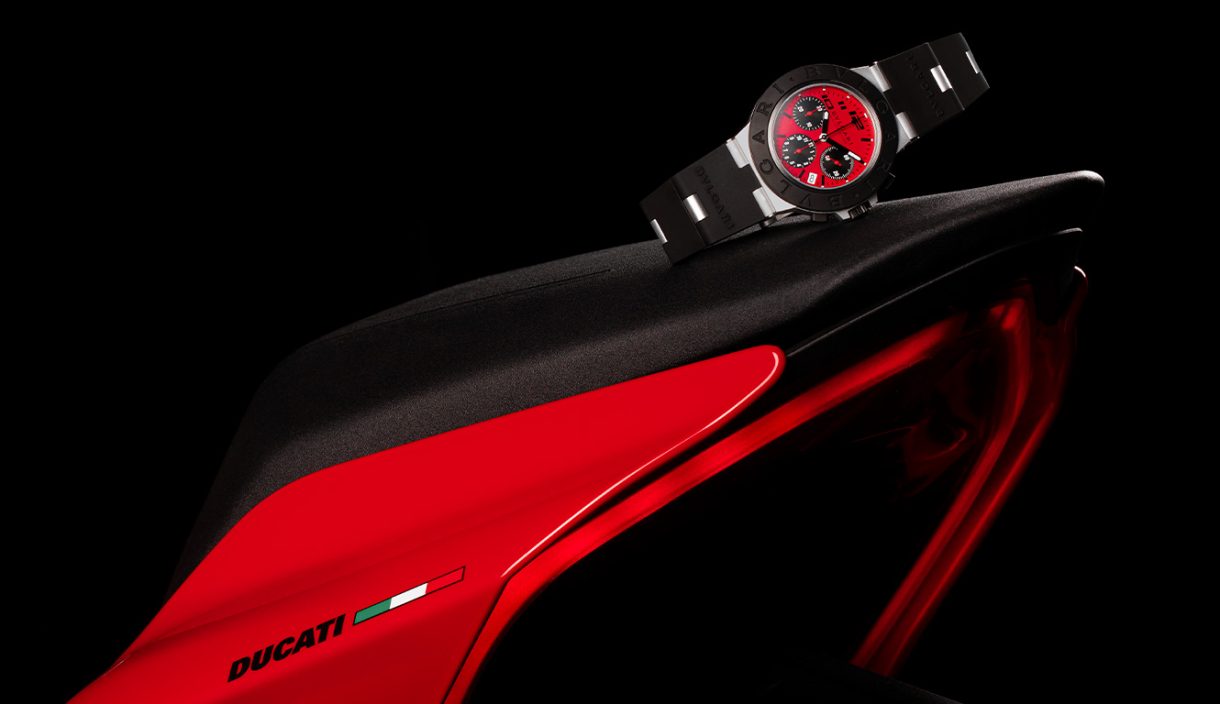 El reloj Bulgari Aluminium Ducati Special Edition, la colaboración entre Ducati y Bulgari