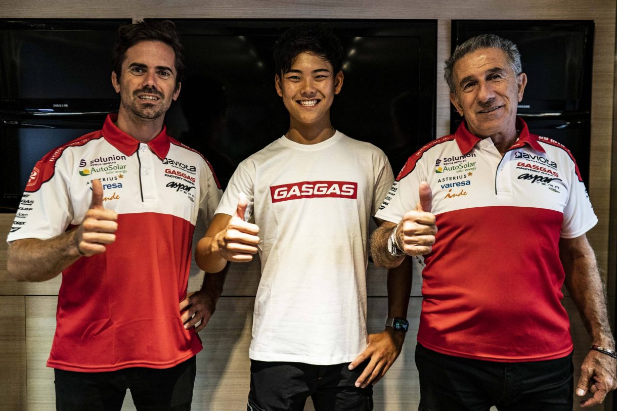 Ryusei Yamanaka ficha por el equipo GasGas Aspar Moto3 en 2023